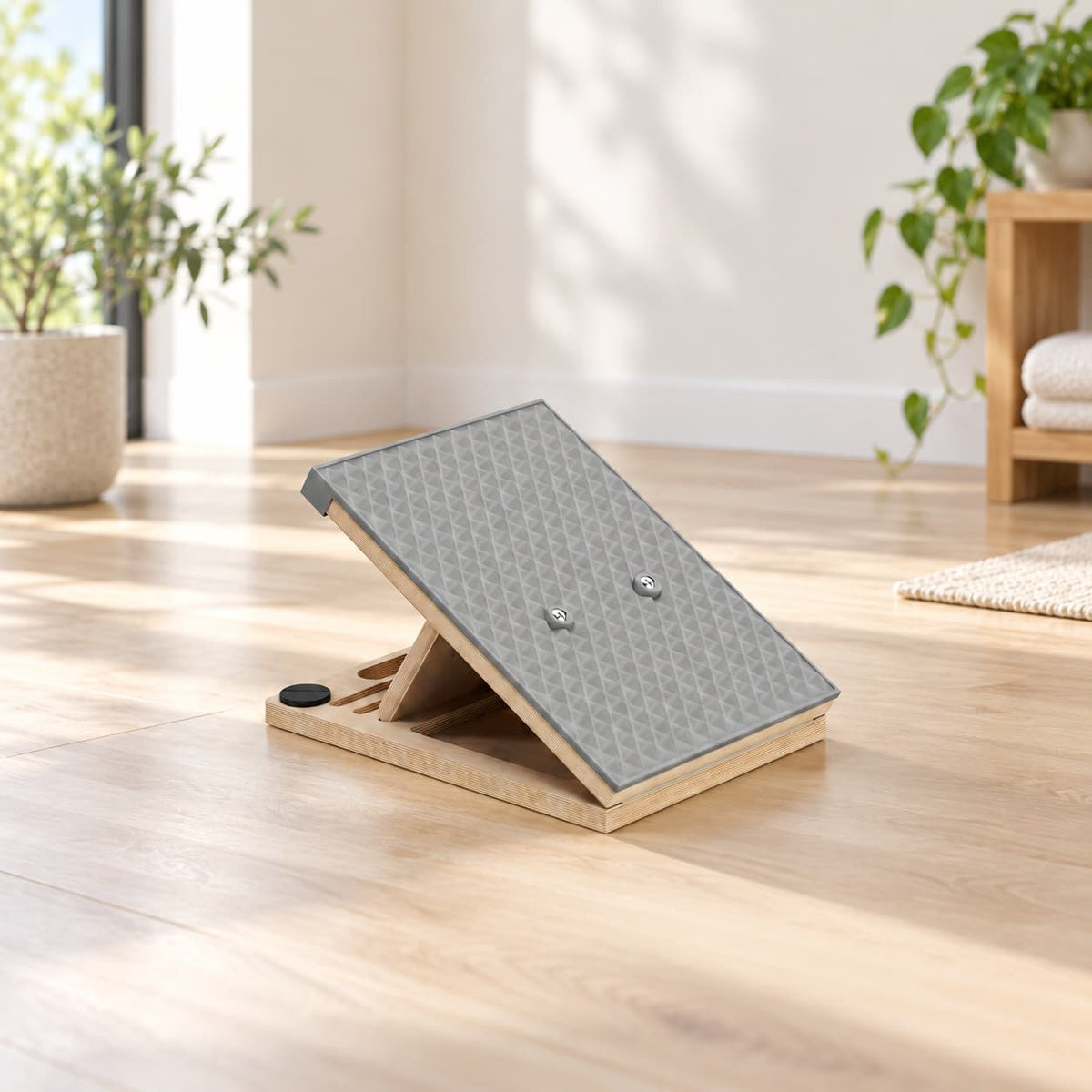 Frylr adjustable liquid silicone slant board for calf stretching at home