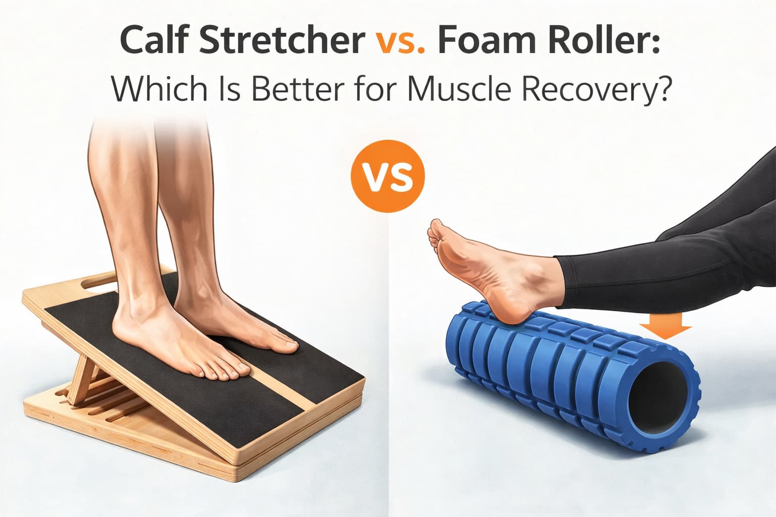 Calf Stretcher vs Foam Roller for Plantar Fasciitis Relief