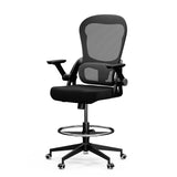 218 black drafting chair