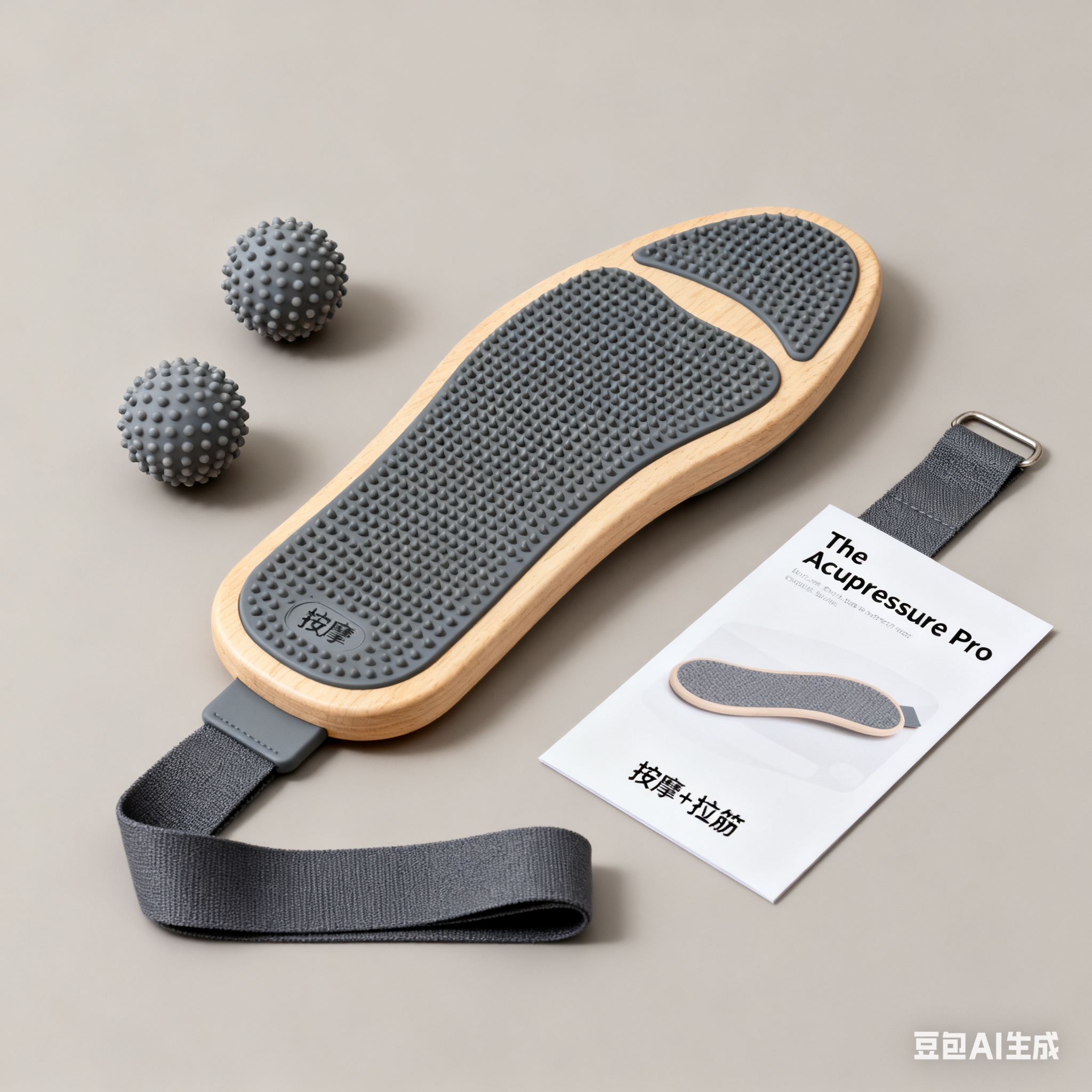 TEMI Slant Board for Calf-Stretching - Wooden Incline Wedge Stretcher for Squats. Foot & Ankle Mobility. Portable Fitness Equipment. Balance Block for Heel Stretch