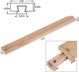 Wood Drawer Slide, Natural