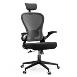 black ergonomic office chair 889