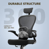 ergonomic chair can hold 300 lbs