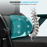 ergonomic drafting chair with great lumbar support