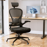 ergonomic office chair in the bedroom