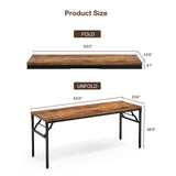 writing desk demension length 63 inch